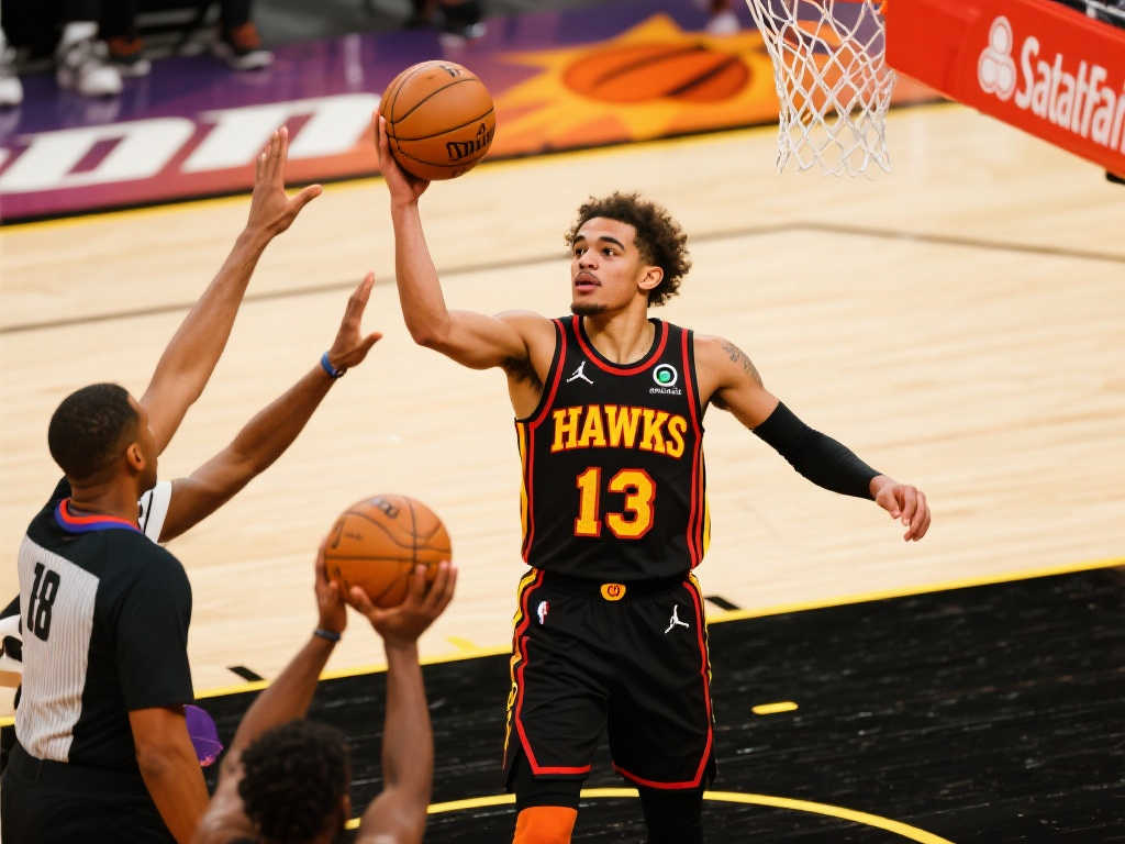 【直击】复仇之战！吹扬狂砍43分助老鹰终结太阳三连胜